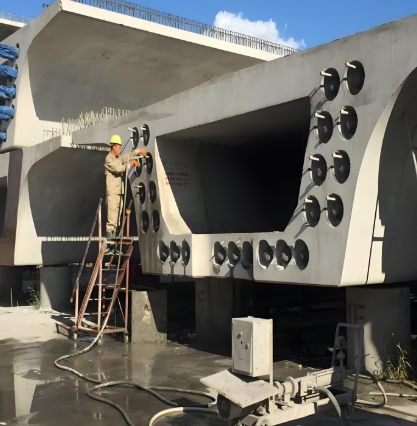 共和压浆料施工流程及注意事项